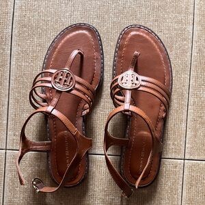 Brown Tommy Hilfiger Sandals